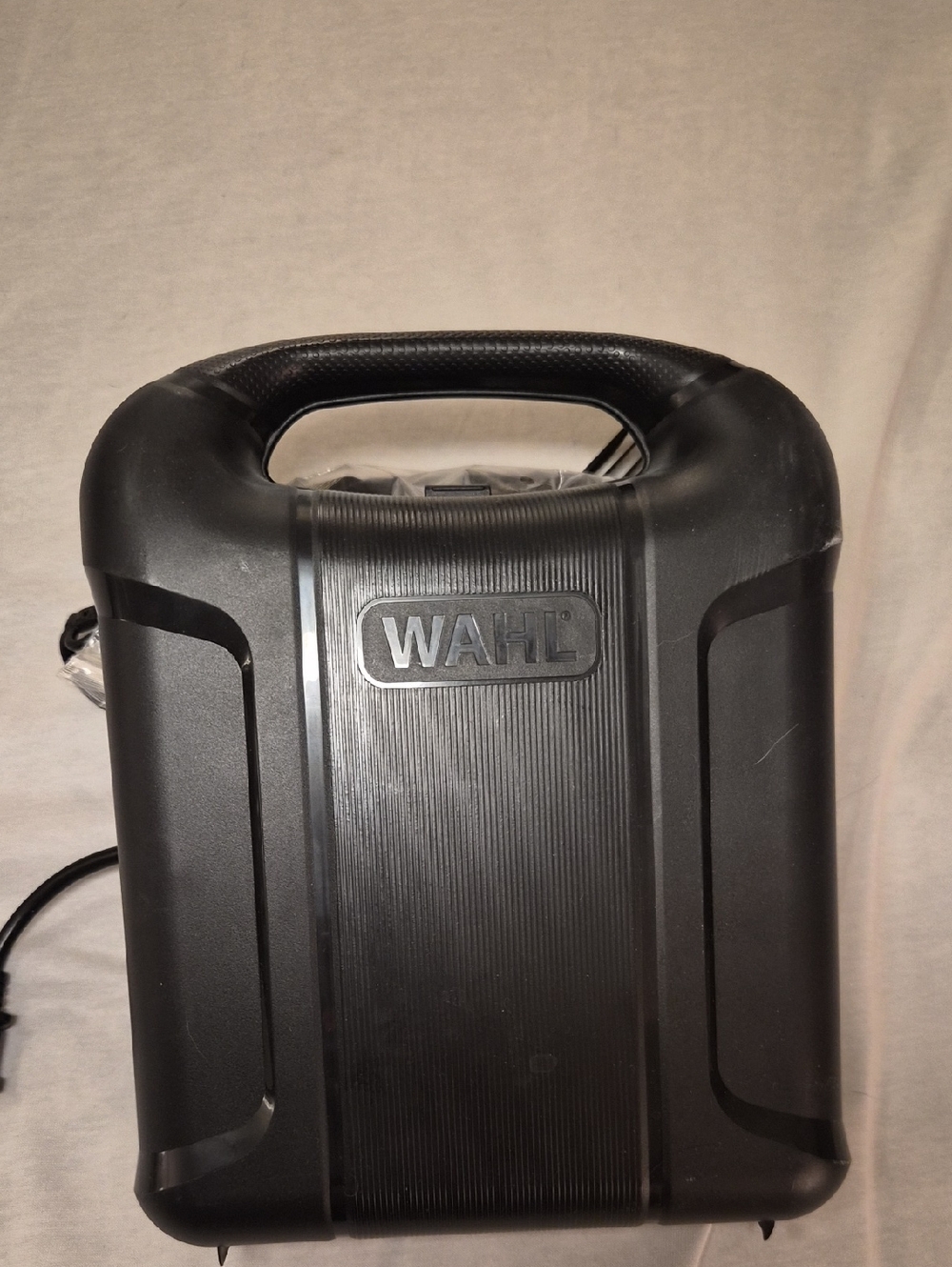 Wahl Black Protective Hard Case with Textured Handle